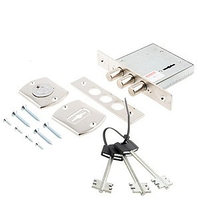 ПРОСАМ Border 70958 ЗВ8-8Д/13. СП.НП.1-005.Ш врезной замок сувальдный 3 ригеля 3 ключа без защелки