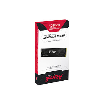 Твердотельный накопитель SSD Kingston FURY Renegade G5 SFYR2S/4T0 M.2 NVMe PCIe 5.0x4, фото 3