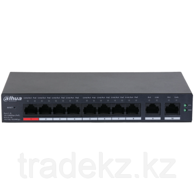 DH-CS4010-8ET-110 10-портовый управляемый коммутатор PoE