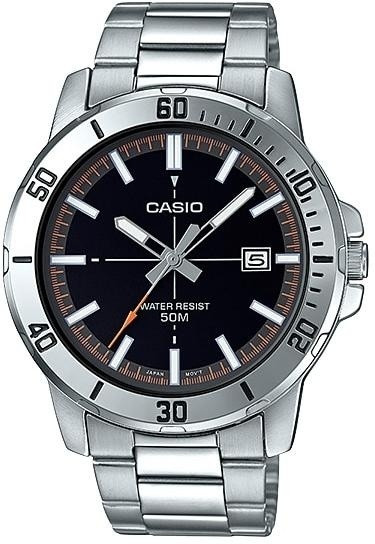 Часы Кварцевые CASIO MTP-VD01D-1E2VUDF сталь