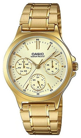 Часы Кварцевые CASIO LTP-V300G-9AUDF нержавеющая сталь, фото 1
