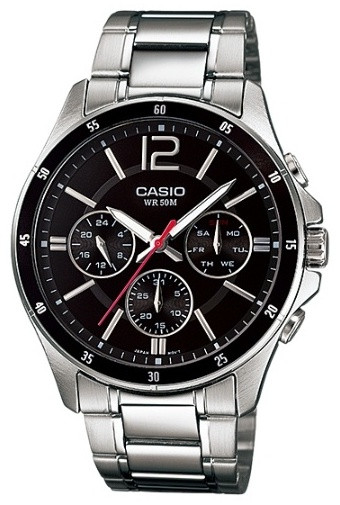Часы Кварцевые CASIO MTP-1374D-1AVDF сталь