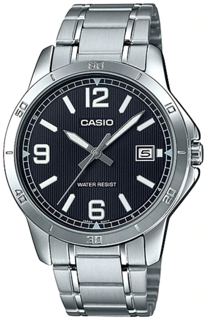 Часы Кварцевые CASIO MTP-V004D-1B2UDF сталь