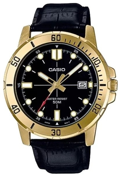 Часы Кварцевые CASIO MTP-VD01GL-1EVUDF сталь
