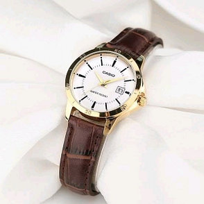 Часы Кварцевые CASIO LTP-V004GL-7AUDF-Gold сталь, фото 3