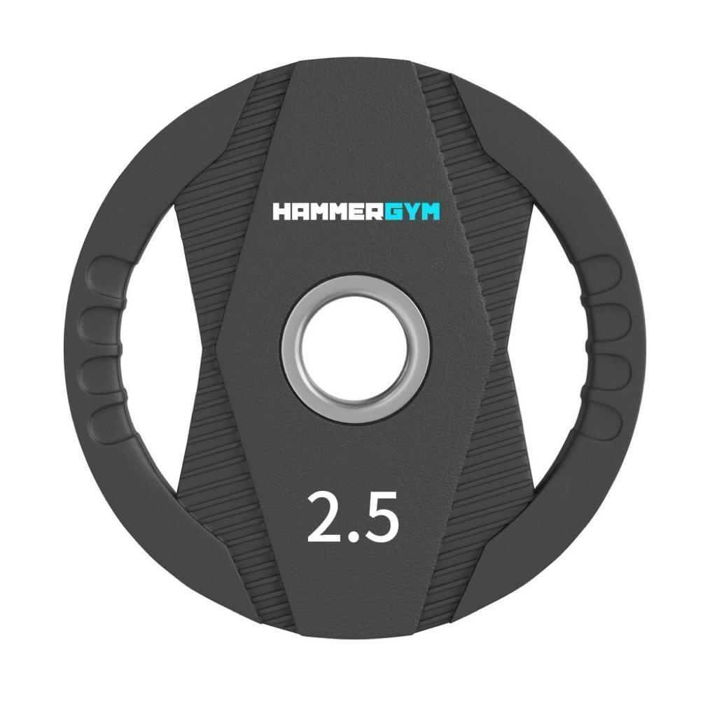 Диск полиуретановый (TPU) HAMMERGYM 2.5 кг OK2030C