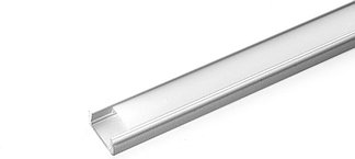 Алюминиевый профиль Led 14*6 мм прямой