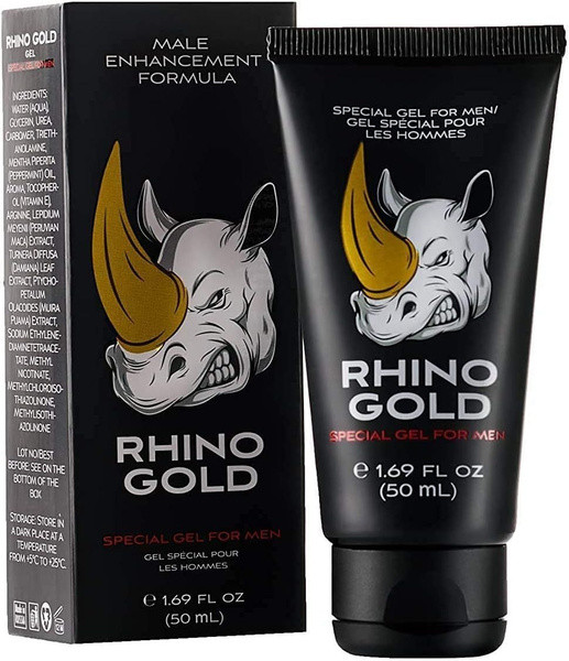 Гель для увеличения члена "Rhino gold" 50 мл  2140205