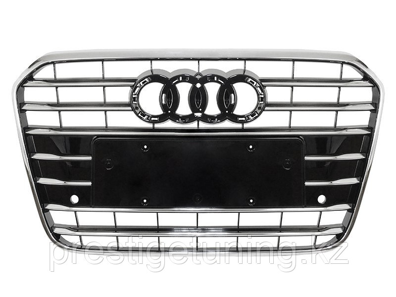 Решетка радиатора на Audi A6 2011-14 (SAT)