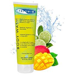 Гель для душа Triswim против хлора (для пловцов) Лимон и манго, 251 мл