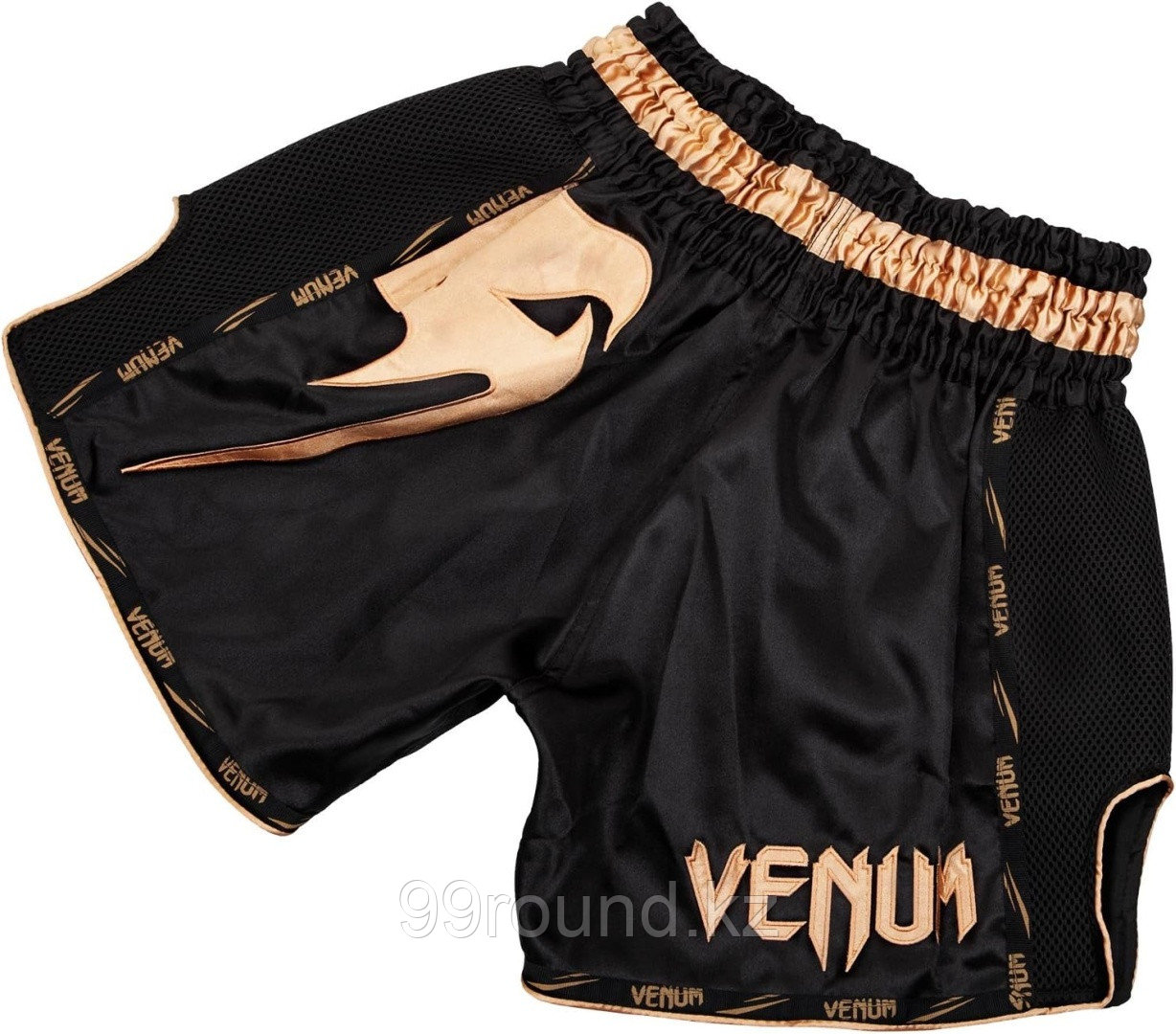Для бокса, для джиу-джитсу, для грэпплинга Venum 03343-126 черный, золотистый 48
