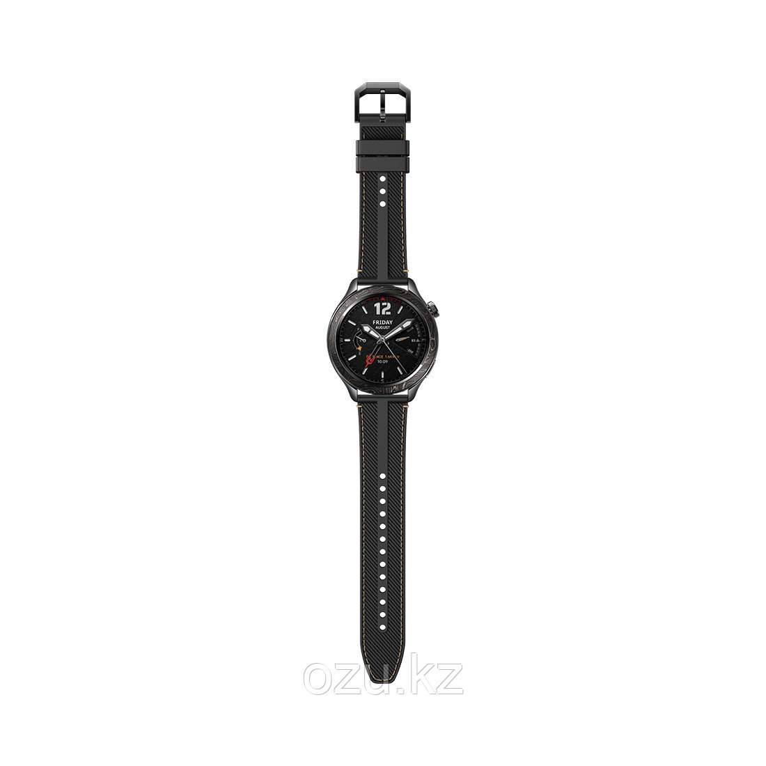 Комплект из ремешка и безеля для часов Xiaomi Watch S4 Bezel and Strap Kit-Midnight Carbon, фото 1