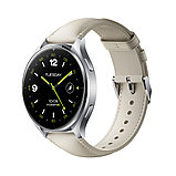 Кожаный ремешок Xiaomi Watch Leather Strap White, фото 3