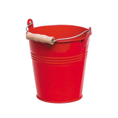 Ведерко сервировочное для подачи красное d 11 см, h 10,5 см, P.L. Proff Cuisine, фото 1