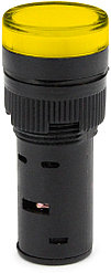 Индикаторная лампа AD-22DS (желтая), 220 В, 22 мм