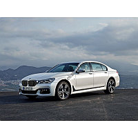 BMW 7 Series 2016 - лекало экрана мультимедиа