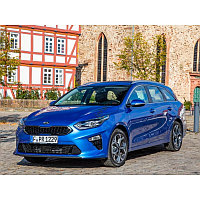 Kia Ceed (2019) - лекало экрана мультимедиа