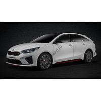 Kia Proceed (2019) - лекало экрана мультимедиа