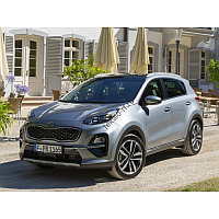 Kia Sportage (2018) - лекало экрана мультимедиа