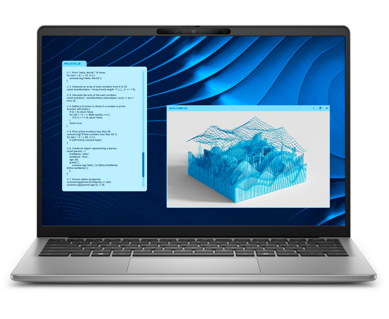 Ноутбук Dell Latitude 5455 14" Snapdragon X Plus 8С/16Gb/512Gb SSD/Win11Pro (N001L5455EMEA_VP)