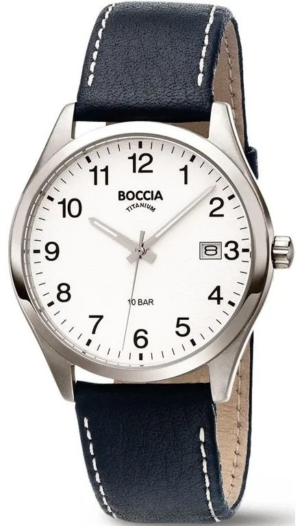Часы Кварцевые Boccia Titanium 3669-01 титан