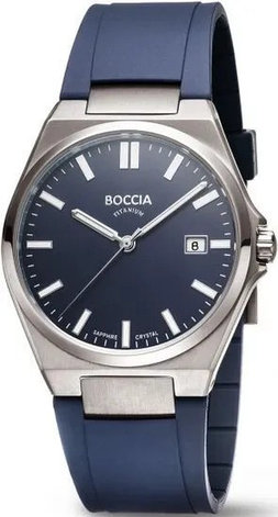 Часы Кварцевые Boccia Titanium 3667-01 титан, фото 1