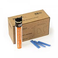 Промрукав Комплект газовый баллон 165 мм и гвозди для прямого монтажа 3х22 мм (усиленные) (1000 шт/уп)