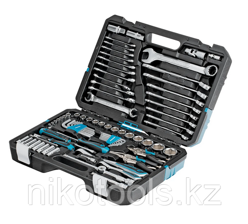 Набор инструментов, 1/4", 1/2", CrV, 120 зубьев, 78 предметов// Gross