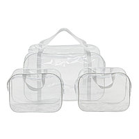 Сумка в роддом для мамы и малыша 3 в 1 белая