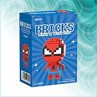 3D Мини-конструктор Bricks "Человек-паук" (MARVEL)