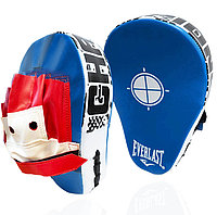 Лапа-перчатка для бокса вогнутая Everlast синяя