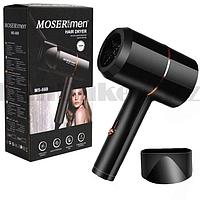 Фен для волос с 2 режимами скорости 2 режима температуры 1 насадка Moser MS 669 1200W черный
