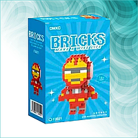 3D Мини-конструктор Bricks "Железный человек" (MARVEL)