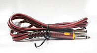Микрофонный кабель XLR (3P) "папа" - Jack (моно 6,3 мм), 1,5 м
