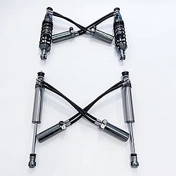 Toyota Land Cruiser 100 комплект усиленных амортизаторов - MINGTE Dual Hose
