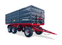 Прицеп тракторный трехосный