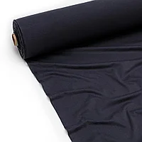 Трикотажное полотно Рибана, черный