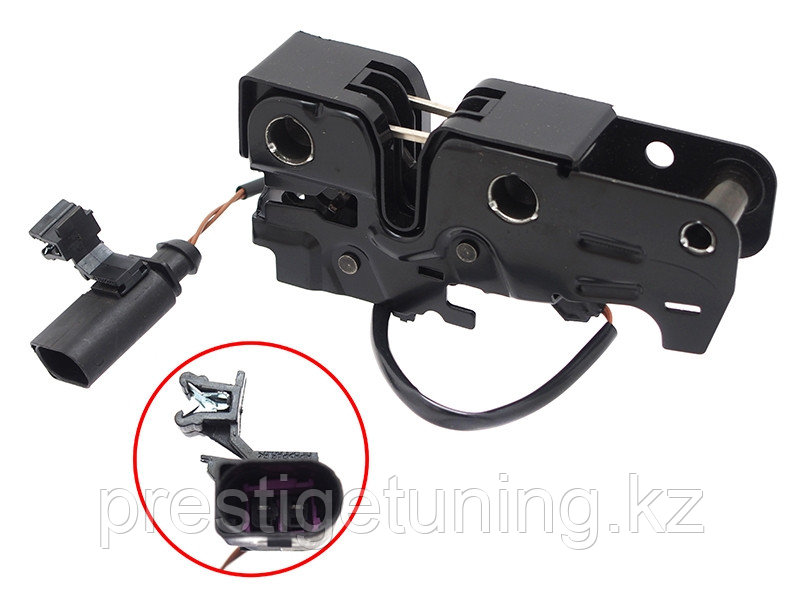 Замок капота на Audi Q7 2005-15 (SAT)