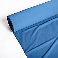 Трикотажное кулирное полотно 20/1 Пенье, синий