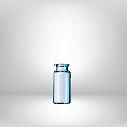 Флакон с гладким горлом из светлой трубки первого гидролитического класса объёмом 10 мл