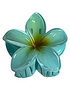 Заколка гавайский цветок,8см пластик, фото 2
