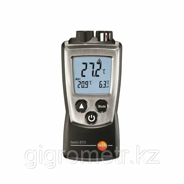 Testo 810 пирометр 2-канальный для измерения температуры поверхности и температуры воздуха., фото 1