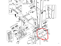 Палец ковша Doosan DX300LC DX300LC-3 DX300LC-5 DX530LC-3 SOLAR 470LC-V