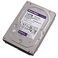 Жесткий диск HDD 10000 Gb Western Digital (WD101PURP), 3.5", 256Mb, SATA III, Purple