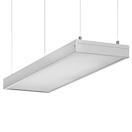 72 Вт. 1195×595×40 мм арқандардағы тік бұрышты кеңсе шамы Кепілдік: 3 г. Сертификат: КТ KZ