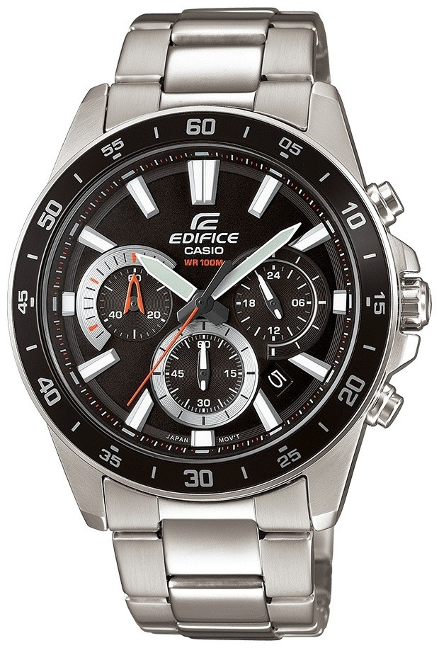 Кварцевые CASIO EFV-570D-1AVUDF нержавеющая сталь
