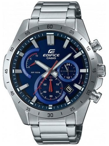 Часы Кварцевые CASIO EFR-573D-2AVUDF сталь, фото 1
