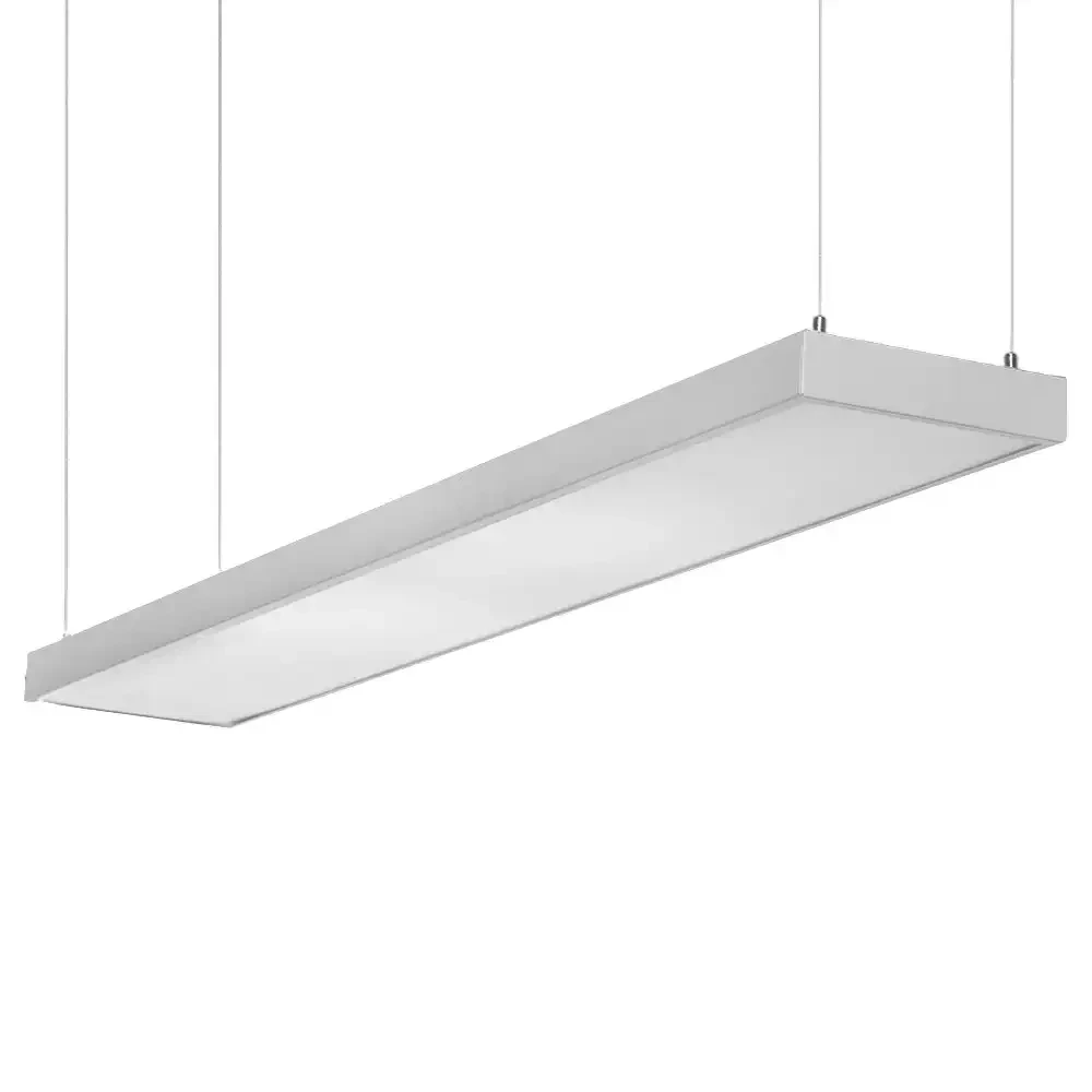 Офисный светильник потолочный прямоугольный накладной, на тросах 32 Вт. 1195 х 180 х 40 мм. Гарантия 3 года. CT KZ, фото 1