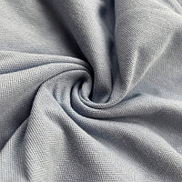 Трикотажное полотно Пике 24/1 Пенье, светло-серый