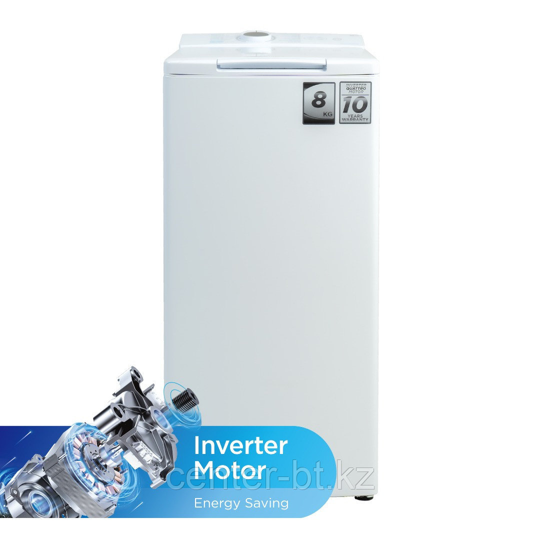 Стиральная машина Midea с вертикальной загрузкой MF100T80BW-C